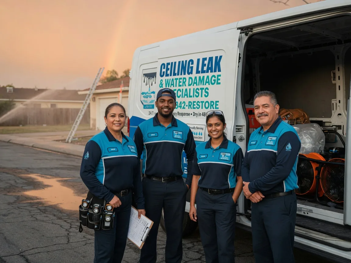 Ceiling Leak Cleanup company in Cuero, TX